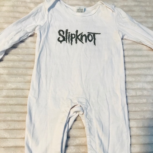 One Pieces Slipknot Band One Piece White Outfit 6m Poshmark